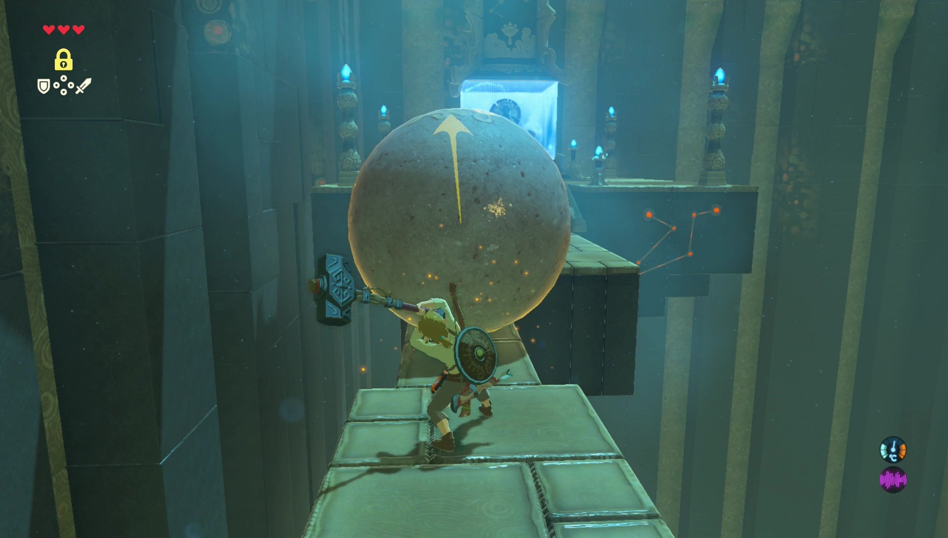 Zelda Breath of the Wild Owa Daim Shrine and Statis Trial solution